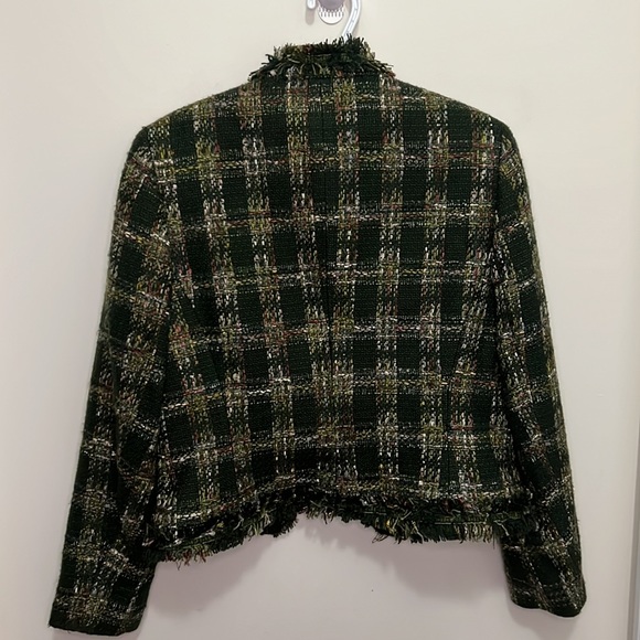 Allen Schwartz Tweed Classy Chic Coat Jacket Size Small - Picture 13 of 13